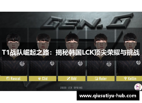 T1战队崛起之路：揭秘韩国LCK顶尖荣耀与挑战